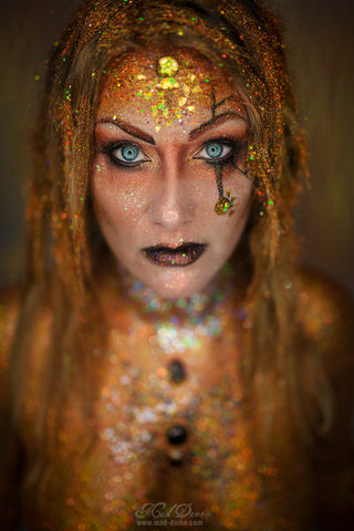 The Glitter Glow-Up Photoshoot