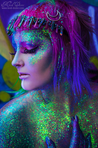 The Glitter Glow-Up Photoshoot