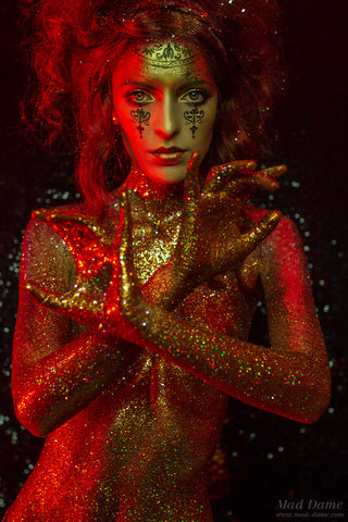 The Glitter Glow-Up Photoshoot