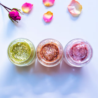 Trio ROSE Plant-based Body Glitter