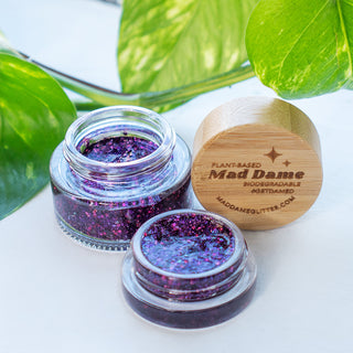 Purple Plant-based Body Glitter