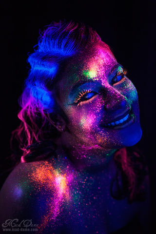 Mini UV GLOW Photoshoot